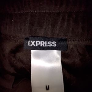 NWT EXPRESS velour pants